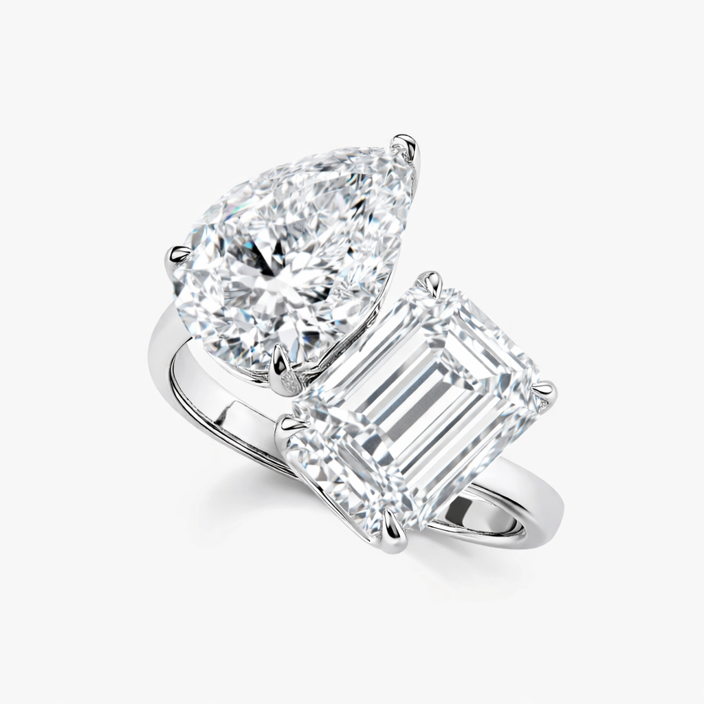 Two-Stone Lab Grown Diamond Ring
